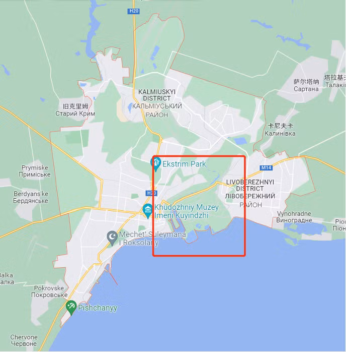 Hiện thành phố Mariupol chỉ có khu vực cảng Mariupol và Nhà máy thép Azovstal là quân Nga chưa giành được quyền kiểm soát hoàn toàn. 
