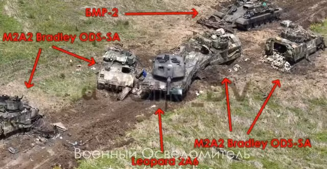 Bao chi Duc phan ung truoc viec Leopard 2 bi ha guc o Ukraine