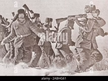 Vào đêm ngày 2/3/1969, khoảng ba trăm lính Trung Quốc đã vượt qua lãnh thổ của đảo Damansky của Liên Xô. Tuyết rơi dày cho đến 10 giờ sáng, đã che giấu sự hiện diện của địch với bộ đội biên phòng Liên Xô.