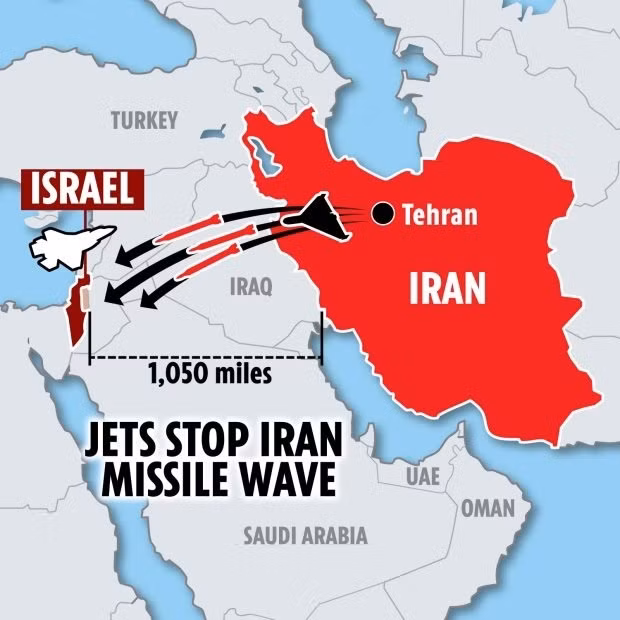 Vào tháng 4/2024, Nga và Iran được cho là đã lập bản đồ toàn bộ mạng lưới phòng không của Israel, giúp Tehran lên kế hoạch tấn công tên lửa vào Israel. Trong cuộc tấn công này, Tehran tuyên bố đã xuyên thủng hệ thống phòng thủ của Israel, đánh dấu sự thay đổi trong cán cân sức mạnh quân sự của khu vực.