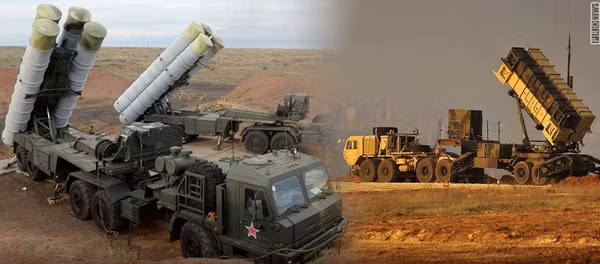 So sánh tính năng của S-400 và Patriot. Về tầm xa triệt hạ các mục tiêu khí động học của S-400 là 400 km còn Patriot là 160 km. Tầm xa phá hủy tên lửa đạn đạo của S-400 là 60 km, Patriot là 45 km. Độ cao triệt hạ mục tiêu, S-400 tối đa 27 km, tối thiểu 0,01 km; Patriot tối đa là 24 km, tối thiểu 0,06 km.