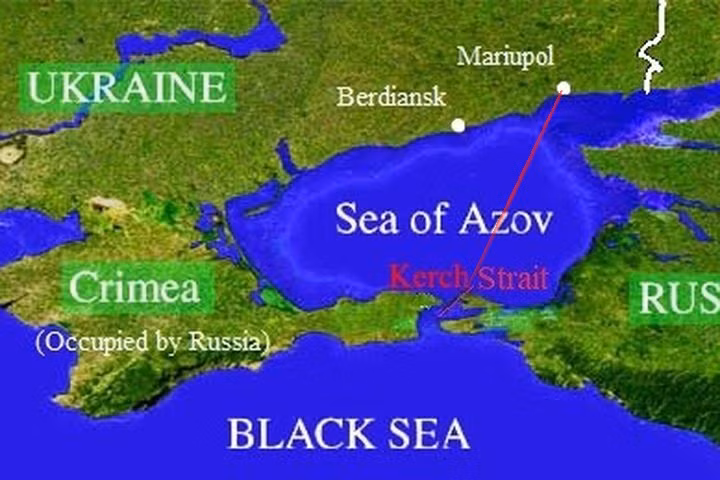 Chiếc tàu mang tên Donbass của Hải quân Ukraine, xuất phát từ cảng Mariupol và đã đến vùng biển của eo biển Kerch vào đêm hôm trước, đã bị quân đội Nga ngăn chặn kịp thời. 