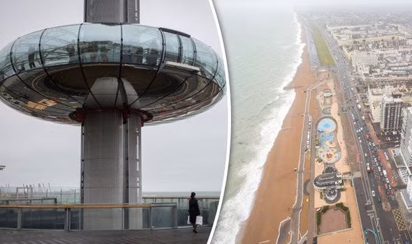 Với thiết kế này, du khách có cơ hội trải nghiệm ngắm 360 độ xuống thành phố Brighton và đường bờ biển tuyệt đẹp.