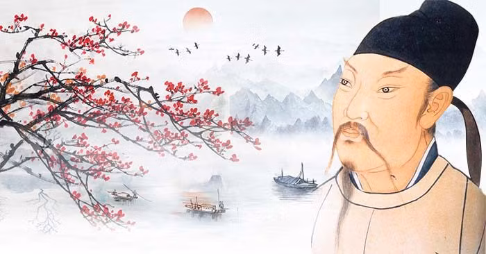 Thấy ánh trăng phản chiếu xuống mặt nước tuyệt đẹp, Lý Bạch có men rượu trong người nên đã với tay ra để "hái trăng". Theo đó, ông mất đà và bị ngã xuống nước dẫn đến chết đuối.