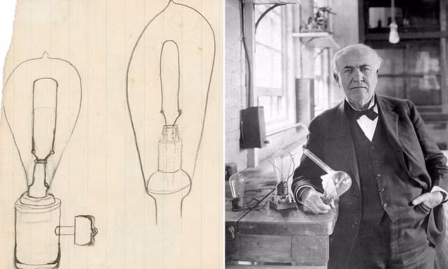 Với bộ óc thiên tài, Edison đã thành công chế tạo ra dây tóc bóng đèn được làm bằng sợi cotton đã hóa than, có thể chiếu sáng 14 giờ và ứng dụng tốt trong điều kiện thực tế.