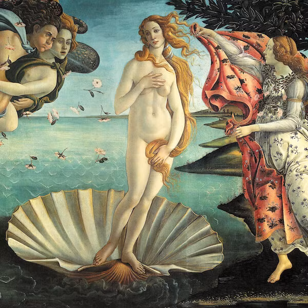 Aphrodite sinh ra từ bột biển và cưỡi trên một vỏ sò. Nữ thần tình yêu và sắc đẹp được sóng đưa đến bãi biển đặc biệt của Cyprus.