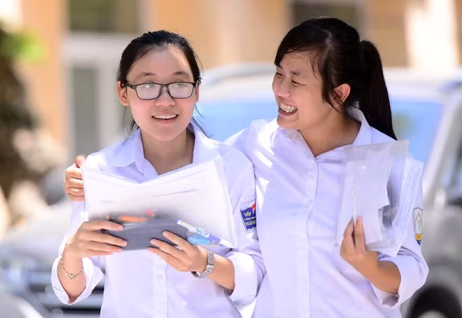 Thí sinh dự thi THPT quốc gia. Ảnh: Anh Tuấn.