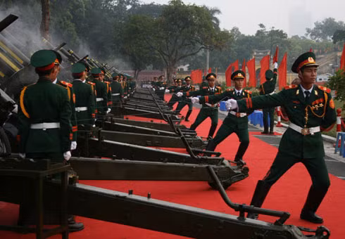 Ha Noi ban dai bac, phao hoa mung Quoc khanh 2/9
