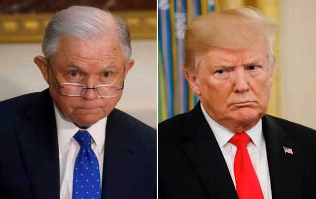 Nguồn tin cho hay, trong thư từ chức gửi Tổng thống Trump, ông Sessions khẳng định mình đã làm “theo yêu cầu của tổng thống”. Ảnh: NYP.