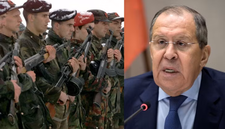 Vài giờ trước khi bùng phát các hành động thù địch quy mô lớn ở khu vực Donbass, miền đông Ukraine vào ngày 18/2, Ngoại trưởng Nga Sergey Lavrov cũng nhấn mạnh rằng có báo cáo lính đánh thuê từ Kosovo, Albania và Bosnia đã được triển khai tới khu vực này.