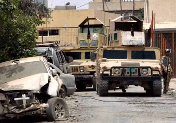 Phiến quân IS sắp sụp đổ hoàn toàn ở thành phố Mosul. Ảnh: FNA.
