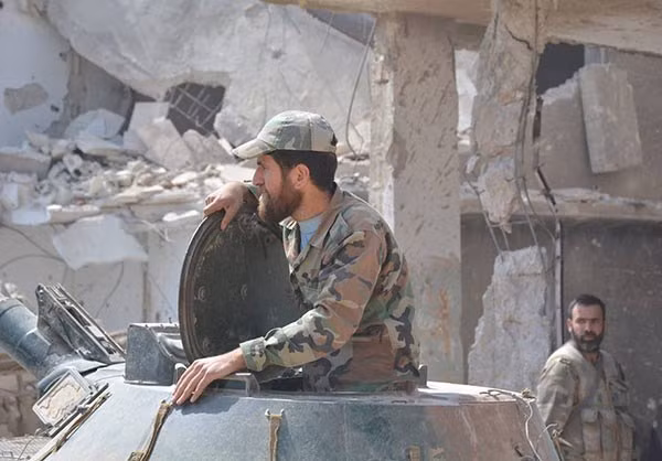 Chiến thắng của lực lượng chính phủ Syria ở Al-Qaboun đang cận kề. Ảnh: FNA.