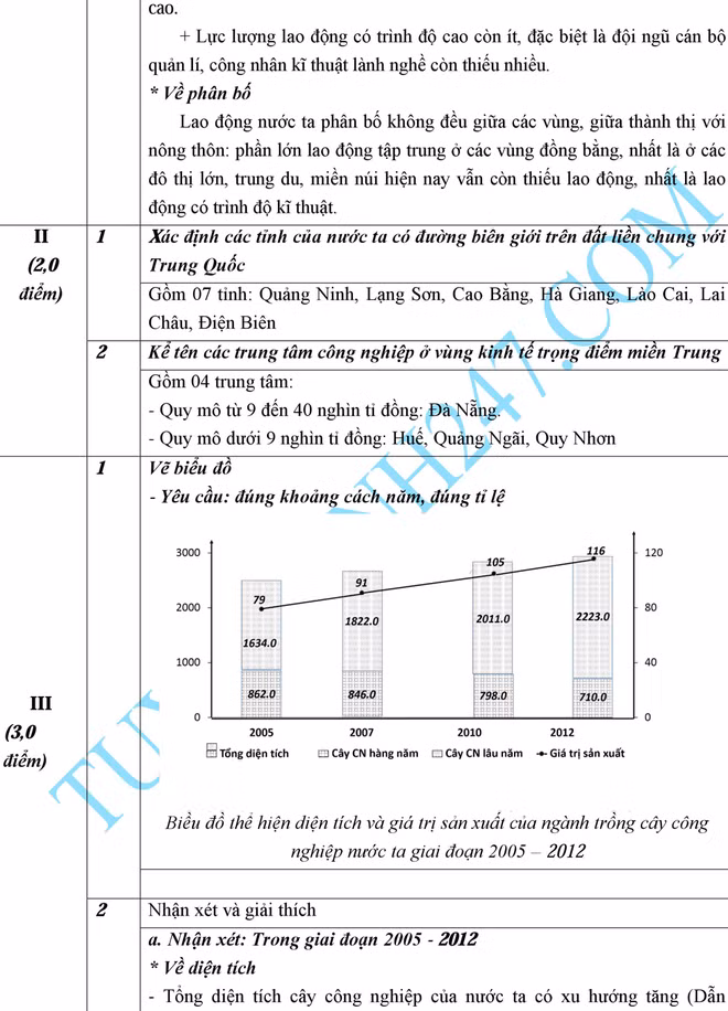 De thi mon Dia THPT quoc gia 2015 ban den tai nguyen bien dao-Hinh-3
