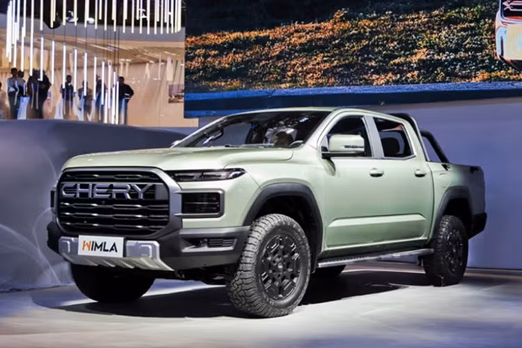 Chery trình làng xe bán tải Himla, cạnh tranh Toyota Hilux - Hình 2 Chery trinh lang xe ban tai Himla, canh tranh Toyota Hilux-Hinh-2