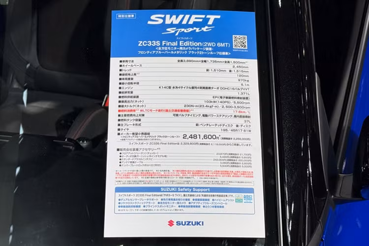 Điều này giúp mẫu hatchback cỡ nhỏ, với trọng lượng chỉ 970 kg, có thể tăng tốc từ 0 lên 100 km/h trong 8,1 giây và đạt tốc độ tối đa 210 km/h khi sử dụng hộp số sàn.