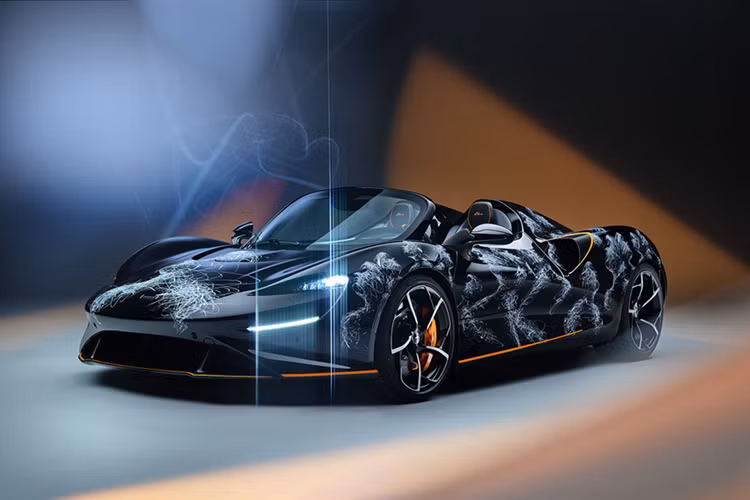 Ngoài thiết kế ấn tượng nhất trong các dòng xe McLaren được sản xuất, siêu phẩm Elva vẫn được trang bị khối động cơ V8, tăng áp kép, dung tích 4.0 lít tương tự như các siêu xe McLaren 720S, McLaren 720S Spider và cả siêu phẩm hypercar McLaren Senna của Hoàng Kim Khánh.