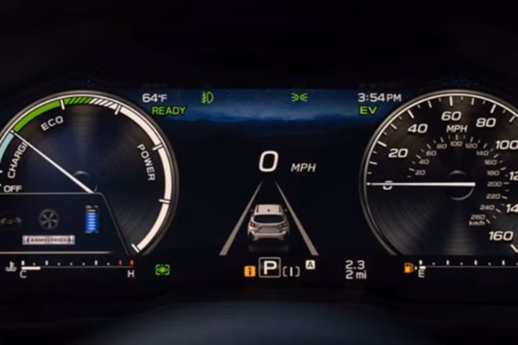 Không chỉ được trang bị hệ truyền động hybrid mới mà Subaru Crosstrek hybrid 2026 còn được bổ sung hai màu ngoại thất mới là Sand Dune Pearl và Citron Yellow Pearl, cùng bộ mâm hợp kim tối màu 18 inch độc quyền.
