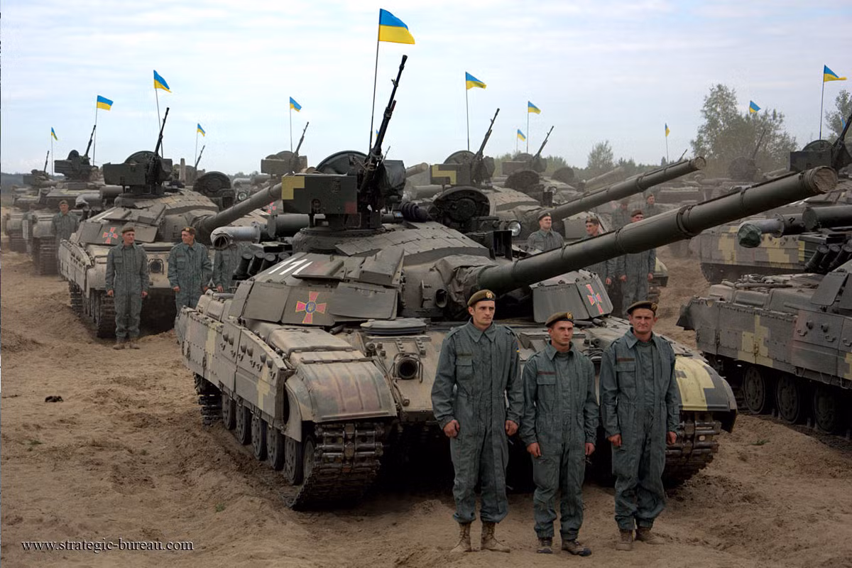 Vậy T-64BM Bulat có thể chiến đấu ngang ngửa với T-90 của Nga? Tăng T-90 là loại tăng mới nhất cùng dòng tăng T-72/T-80. Thiết kế nhỏ và nhẹ hơn so với tăng M-1 của Mỹ, nhưng T-90 được trang bị vũ khí hạng nặng với các thiết bị kiểm soát bắn hiện đại và nòng pháo 125 mm.