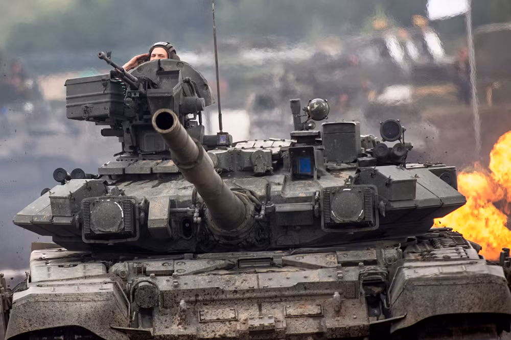 Pakistan mua 600 xe tang T-90, bo tri doc bien gioi An Do