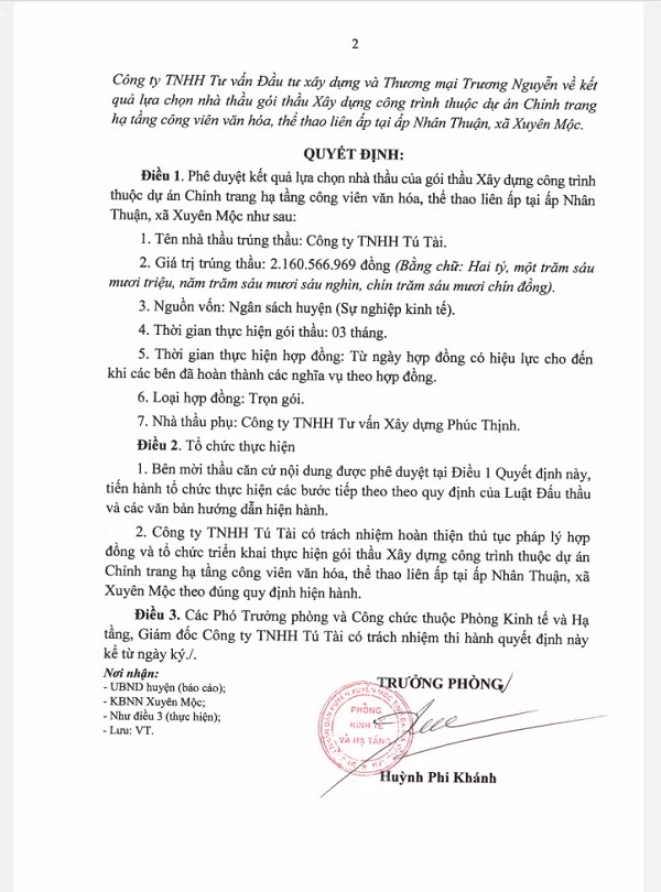 BR-VT: Cty Tú Tài thực hiện gói dịch vụ công ích 4,5 tỷ tại Xuyên mộc - Hình 2 BR-VT: Cty Tu Tai thuc hien goi dich vu cong ich 4,5 ty tai Xuyen moc-Hinh-2