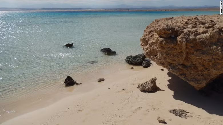 Bãi biển Sharm El Luli ở Marsa Alam, Ai Cập.