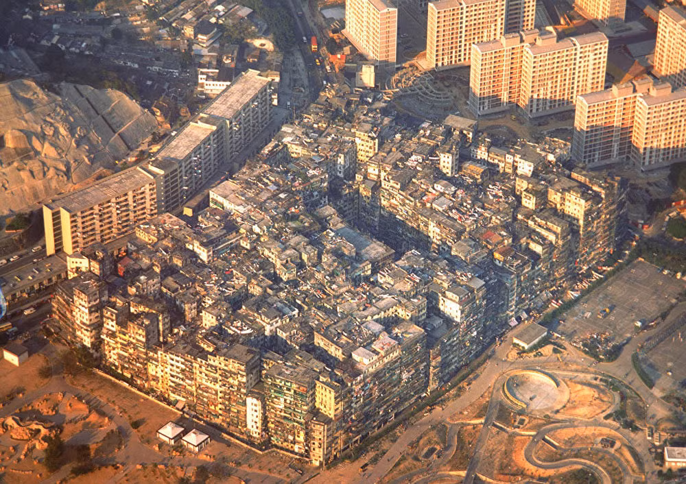 Thành phố Kowloon ở Hong Kong.