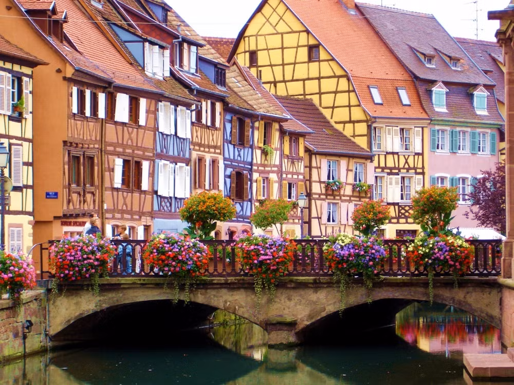 Thị trấn Colmar, Pháp. Thị trấn Colmar, Pháp.