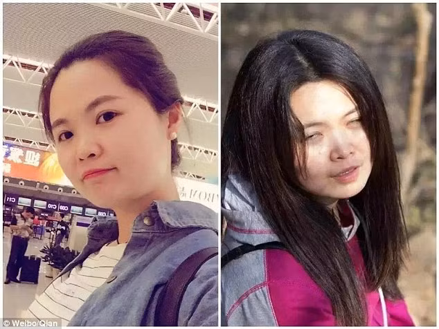 Thành viên tên Qian khẳng định đây là hai bức hình của chính cô.