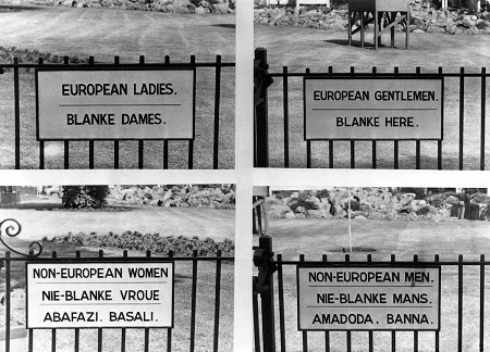 Dưới thời chủ nghĩa “Apartheid”, trong khi người da trắng ở Nam Phi nhận được sự ưu đãi lớn nhất, gần như không phải chịu bất cứ sự hạn chế nào mà pháp luật áp đặt lên các chủng tộc khác thì người da đen phải chịu nhiều thiệt thòi nhất. Đặc biệt, những người có quan hệ tình cảm trai gái với người thuộc chủng tộc bị coi là hành vi tội phạm.