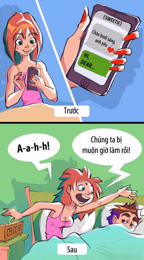 Sự khác biệt phát hoảng giữa trước và sau khi kết hôn - Hình 2 Su khac biet phat hoang giua truoc va sau khi ket hon-Hinh-2