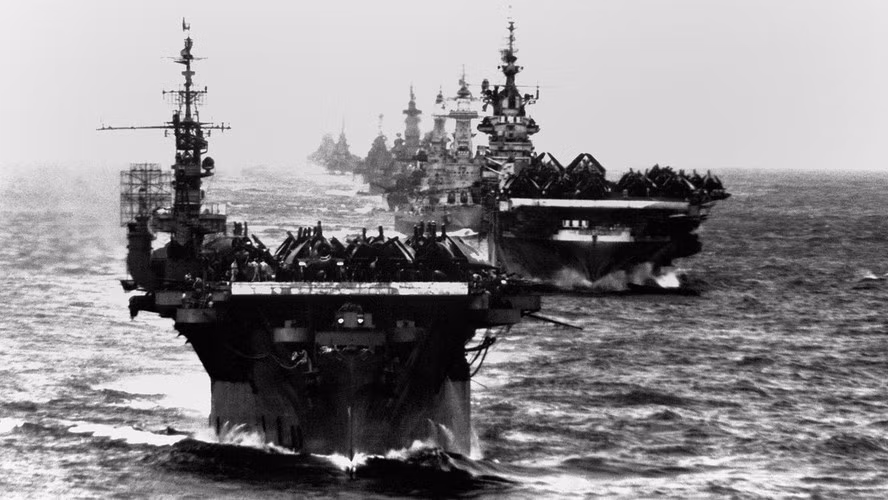 Lực lượng gồm có 3 hạm đội tàu sân bay, 3 tàu sân bay hạng nhẹ, 9 thiết giáp hạm, trong đó có thiết giáp hạm Yamato tàu chiến mạnh nhất thế giới lúc đó, 14 tàu tuần dương hạng nặng, 6 tuần dương hạm hạng nhẹ, 35 tàu khu trục, 300 máy bay các loại. Tổng số tàu chiến các loại gần 70 chiếc.