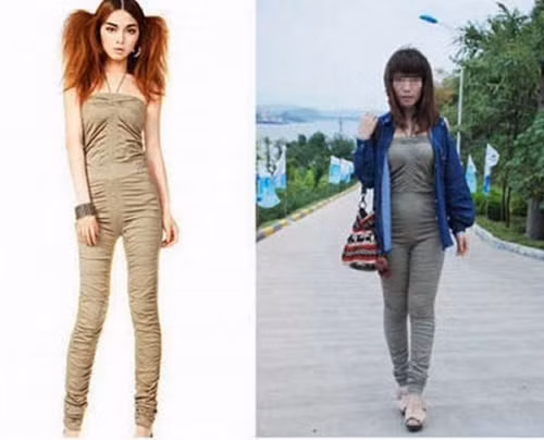 Cần hết sức cẩn thận khi có ý định mua những trang phục độc, lạ trên mạng vì bạn có thể thực sự trở nên "độc, lạ" trên phố