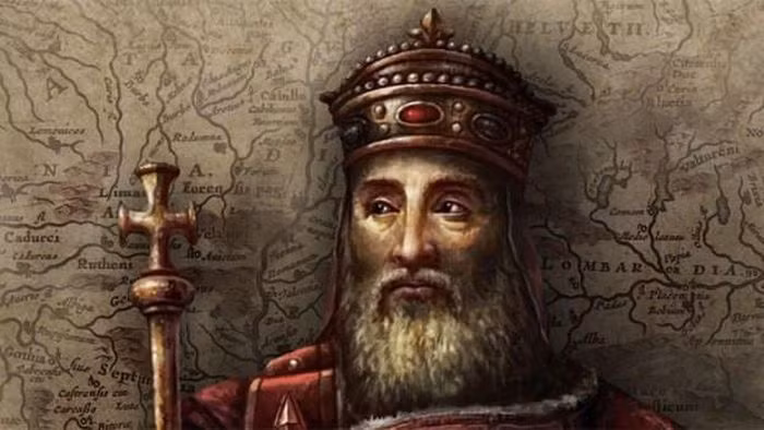 Trong 14 năm tại vị, Charles Đại đế hay còn gọi Charlemagne trở thành một trong những hoàng đế vĩ đại nhất của nước Đức. Điều này xuất phát từ việc ông có công sát nhập thêm được nhiều lãnh thổ vào Đức thông qua những cuộc chiến tranh, chinh phục các vùng lãnh thổ ở châu Âu.