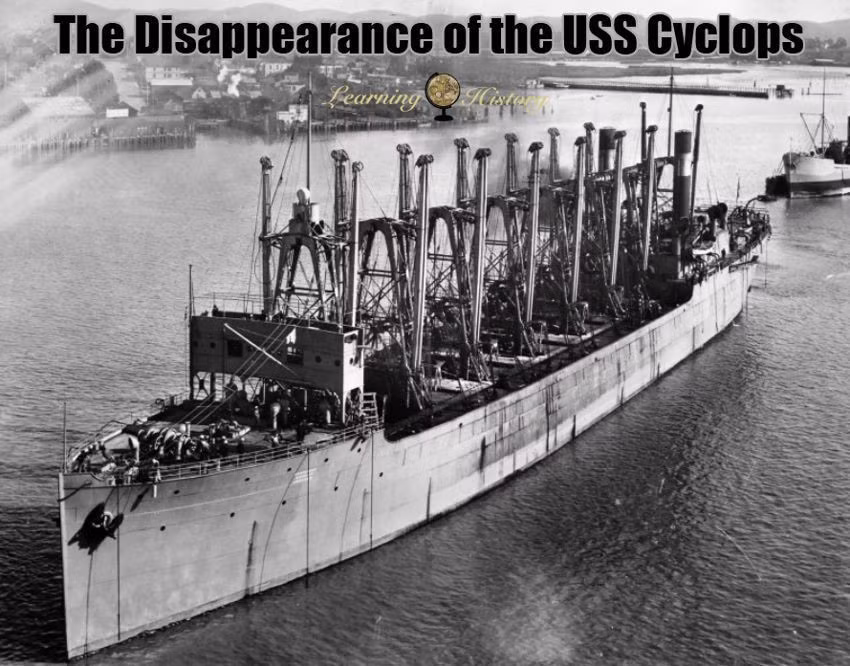 Các chuyên gia đưa ra suy đoán trên vì vị trí này nằm trên tuyến đường của USS Cyclops. Thêm nữa, một số tàu thuyền nhìn thấy con tàu này lần cuối ở khu vực gần Barbados.