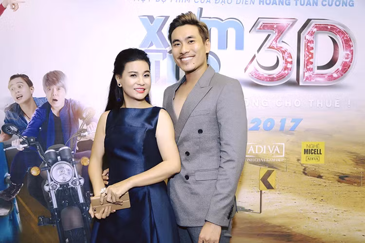 Kiều Minh Tuấn có ngoại hình già dặn nên ít ai nghĩ rằng anh năm nay mới có 29 tuổi, kém Cát Phượng gần 20 tuổi. Ảnh: FBNV
