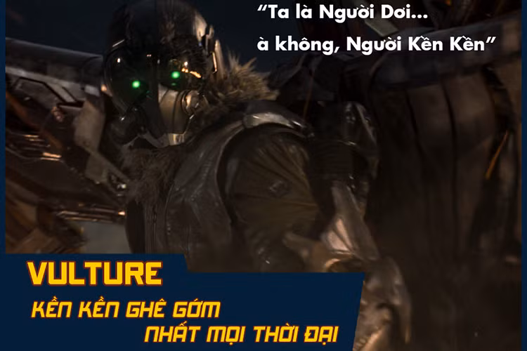 Vulture không có năng lực đặc biệt, nhưng với trí thông minh đáng nể của mình, Vulture đủ sức tạo nên những mối nguy hiểm chết người.