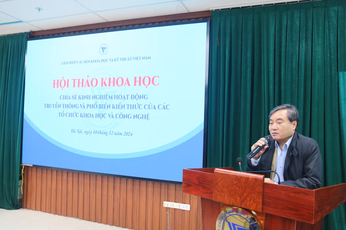 Kinh nghiem quy trong truyen thong, pho bien kien thuc cua cac to chuc KH&CN