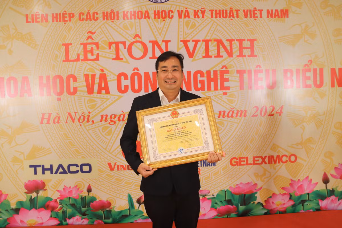 PGS.TS Trần Mạnh Trí: Điều đặc biệt ở công trình đoạt giải Tạ Quang Bửu - Hình 4 PGS.TS Tran Manh Tri: Dieu dac biet o cong trinh doat giai Ta Quang Buu-Hinh-4