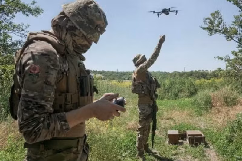 Với thắng lợi này, nhiều khả năng lực lượng UAV của Nga sẽ được điều động đến mặt trận miền Đông Ukraine, trở thành một yếu tố có thể làm thay đổi cục diện chiến trường tại đây. Ảnh: New York Times