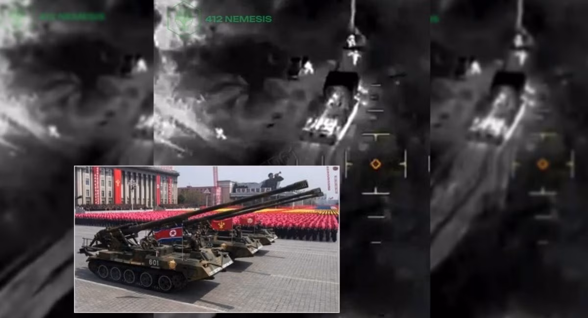 Trong một thông báo mới nhất của quân đội Ukraine ở miền đông Ukraine (Donbass), lực lượng này cho biết đã lần đầu tiên phá hủy một pháo tự hành M-1989 Koksan do Triều Tiên chế tạo, chỉ vài tuần sau khi vũ khí này được đưa ra tuyền tuyến vào đầu tháng 1/2025. Ảnh Reddit