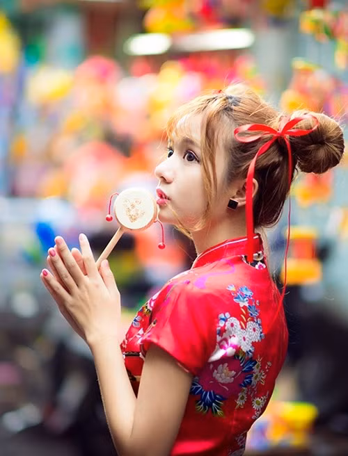 Sau khi hot girl Na Tra chia sẻ bộ ảnh đón trung thu trên mạng xã hội đã nhận được nhiều phản hồi tích cực từ phía dân mạng.