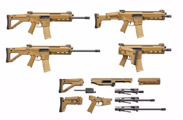 Hãng FN Herstal của Bỉ đã thiết kế thành công súng trường tấn công FN SCAR. FN SCAR hứa hẹn sẽ thay thế cho toàn bộ súng trường tiến công M-4, M-14, M-16 trong biên chế của lực lượng đặc biệt Mỹ. Súng được sản xuất tại chi nhánh của FN tại Mỹ.