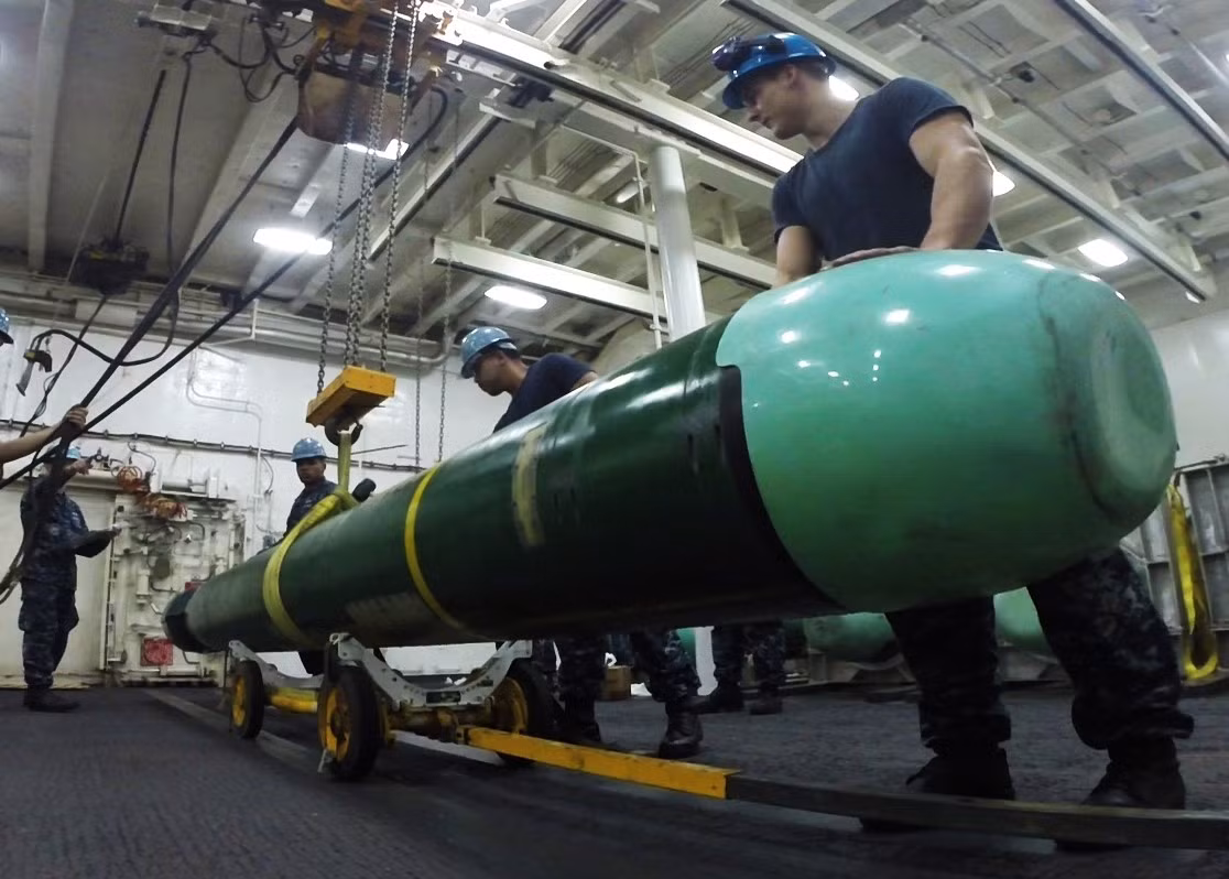 Hải quân Mỹ hiện đang chuẩn bị cho việc chế tạo các ngư lôi Mk-48 mới. Ảnh: seaforces.org.