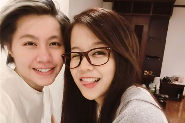 Được biết, An Nguy và Alex gặp nhau ở Mỹ. Khi về nước, Alex còn trở thành trợ lý của An Nguy. Ảnh: Thegioitre
