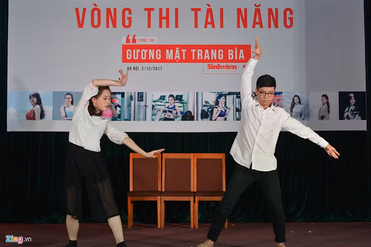 Nàng á hậu sinh năm 1998 hiện tham gia đội văn nghệ của trường Đại học Kinh tế Quốc dân. Ảnh: Zing