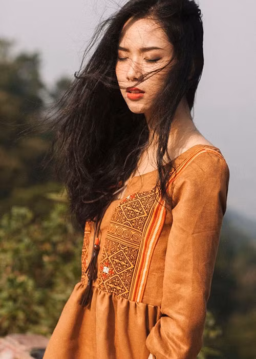 Ngọc Lâm tỏ ra khá tự tin khi làm người mẫu ảnh.