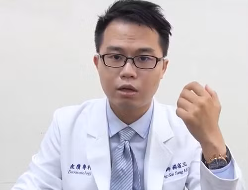 Tuong mun trung ca, di kham thay ky sinh trung nhung nhuc duoi da
