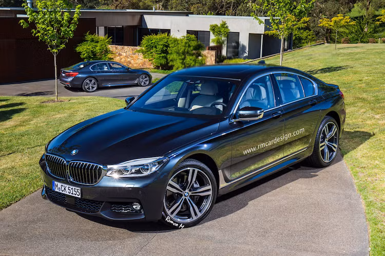 BMW cũng sẽ thay thế dòng 5 Series bằng thế hệ mới vào cuối năm nay, với kiểu dáng mang phong cách của 7 Series và trọng lượng nhẹ hơn nhờ có các vật liệu như sợi carbon và nhôm.