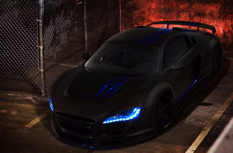  Audi R8 - tải về bản gốc (Audi R8 tan nát dưới tay "Hoạn Thư")