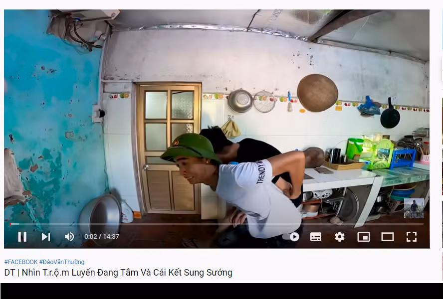 Tuy nhiên, kênh Youtube của Duy Thường lại vướng nhiều chỉ trích khi đăng tải nội dung phản cảm, ảnh hưởng tiêu cực đến giới trẻ, đặc biệt là học sinh, sinh viên. Ảnh: Tổng hợp